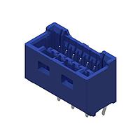 Molex 503159-0604 ຫົວຕໍ່ ແລະ ເຮືອນສາຍ 1.5W/BSGLDIPSTRecAssy6CktW/BosWKnkBlue