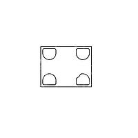 SiTime SIT8002AC-43-33E-14.74560T MEMS Oscillators 14.7456MHz +/-50ppm 3.3V +/-10% -10C+70C