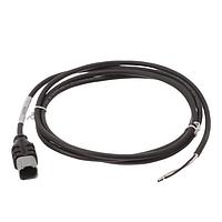 Amphenol SINE Systems AT04GY-2P-N-TPE-M2 ການປະສົມສາຍຄອງຮັບສະຫນອງ 2 ຕຳແໜ່ງ ປະກອບສາຍຄອງຮັບສະຫນອງປະເພດ Single-Ended ທີ່ຜະລິດດ້ວຍການຂຶ້ນຮູບຮ່າງ. TPE ສີດຳ, ໃຊ້ຕົວເຊື່ອມຕໍ່ AT04-2P, ຄວາມຍາວ 2 ເມັດ