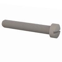 Essentra Components 011032F125 ສກຣູດເຄື່ອງຈັກ Fillister Slotted, ການດູແລ #10-32, ຄວາມຍາວ 1 1/4