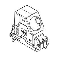 HARTING 19405101613 ຮູດ 10B HPR ຮູດຂະໜາດກະທັບ, LC (ແຄງແຄງ), ລົດດ້ວຍການສະກັດດ້ວຍສກຣູ, ການເຂົ້າ 45 ອົງສາ, M40