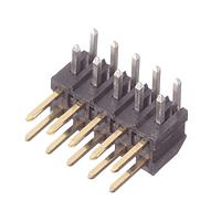 Amphenol FCI 58102-G61-05LF Unshrouded Unshrd Hdr, T/H, R/A 10P, .76um