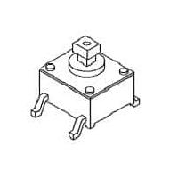 Mountain Switch 101-0624-EV ສະຫນອງສະຫນອງສະຫນອງ TACT SWITCH 12X12MM