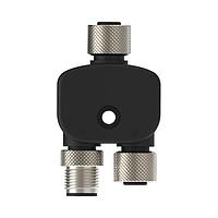 Banner Engineering CSB-M1240M1280 ສາຍແຍກ Splitter M12F ເປັນ M12F ແລະ M12M ຂໍ້ມູນ; 8 ໝາຍດອກ, ບໍ່ມີການປົກຄຸມ, IP67, AWG 22; ສາຍ PUR ສີດຳ, ຂໍ້ມູນຕົວເຊື່ອມຕໍ່ຕົວໂຍງ; ຄວາມຍາວສາຍແຍກ: 0 m