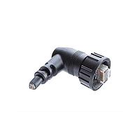 Amphenol LTW RDP-5UAMMM-SRM7A01 Cat 5e RJ45, ຂະໜາດໃຫຍ່, 1.5A, ປົກຄຸມດ້ວຍພາກຫນາ, ມຸມຂວາ