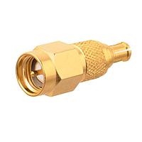 Midwest Microwave / Cinch Connectivity Solutions CGM-1060-SM-MCM-09 ຕົວແປ RF - ລະຫວ່າງຊຸດ SMA ຜູ້ຊາຍ ເຖິງ MCX ຜູ້ຊາຍ
