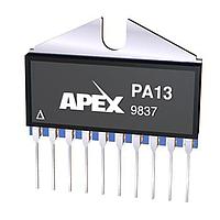 Apex Microtechnology PA13EEA Op Amps - ຕົວເພີ່ມສະບັບດຳເນີນງານ Linear OpAmp, 90V, 10A, A Grade PSIP ມີສາຍ 90 ອົງສາ
