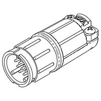 CONXALL W5282-10PG-530 ຕົວເຊື່ອມ MU WR INLN 10#20 PIN SDR W/STP