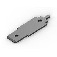 AMP Connectors - TE Connectivity 1217153-1 ການຕັດການຢ່າງລວດໄວ TAB PCB .250 SER