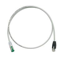 Panduit STPKCH7GR ສາຍສື່ມຕໍ່ຄອບເປີ Cat 5e Keyed Copper Patch Cord, Cat 5e, Intl Gr