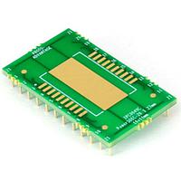 Chip Quik IPC0049C ອາແດບເຕີ PowerSOIC-20 ເປັນ DIP-24 SMT Adapter (1.27 mm pitch, 16 x 11 mm) Compact Series