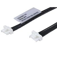 Molex 224091-1063 ການປະກອບສາຍໄຟລະດັບ CLIK-Mate-to-CLIK-Mate OTS Cable Assembly 1.25mm P SR 300.00mm Length 6 Ckts WHT