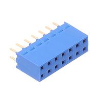 Amphenol FCI 76314-107LF ການປະກອບປະກັບ Socket 2X7P .100CC CONN