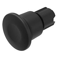 EAO 45-2530.1910.000 ສະວິດອັກຕູເວດເປັນປຸ່ມກົດຫົວເຫມືອງສີດຳ D40 ຮັກສາດ້ານໜ້າ/ຕູ້ພລາສຕິກ