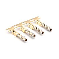 Amphenol SINE Systems SS14M2G15 ປະຕິບັດຕໍ່ສອກກັບປະຕິບັດຕໍ່ສອກ, ປັດປະຕິບັດ, ຂະໜາດ 16, ທອງ 15u" ທີ່ຫຼັງນິເຄວ, ຂະໜາດສາຍ 2.0-2.5mm, 16-14 AWG, ມີ 3 ຕັ້ງ. 3,000 ຊິ້ນ. ມືດ