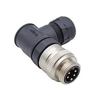 Bulgin PXPTPU78RAM05ASTM22 ຕົວເຊື່ອມ 5 ຂາຕໍ່ 7/8" ຮ່າງຍືນຍາວ ຜູ້ຊາຍ