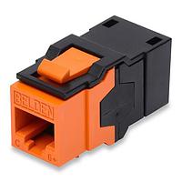 Belden AX104208 ຕົວເຊື່ອມເສັ້ນແສງ Fiber Optic Connectors CAT6+ KCONN RJ45 COUPLER,YL