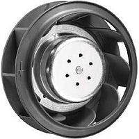 ebm-papst RER120-26/18/2TDMP ພັກລະຫັດລົມແລະພັກລະຫັດລົມ EC Radial Blower, 120x54mm, 48VDC, 188.2CFM, Speed Signal/Open Collector Output