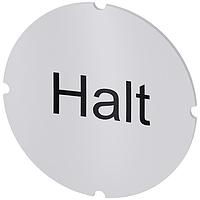 SIEMENS 3SU19000AB710AK0 ເພີ່ມປ້າຍ, ຢຸດ INSERT LABEL F. ILLUM PUSHBUTTON, HALT