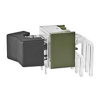 NKK Switches M2022TXW30-DA ສະຫນັບສະຫນູນ Rocker Switches ON-ON RIGHT ANGLE PC .365 BLACK ROCKER 6