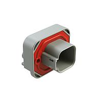 Amphenol SINE Systems AT13-6P-BM01GRY ຕົວເຊື່ອມຕໍ່ RA Flng Mnt PCB Rcpt 6POS Gry Gld Cont