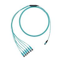 Panduit FXTRP8NQSONF006 ສາຍເສັ້ນແຟບເບີອອບຕິກ OM3 12f Harness OFNP PanMPO M/PushPull L