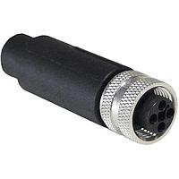 Bulgin PXPTPU12FBF05LCL010PUR ເສັ້ນສາຍອ່ານສະເຕີ / ເສັ້ນສາຍອັກຊວເຕີ M12 L-Code 5P/F ສາຍຮວບ 1m