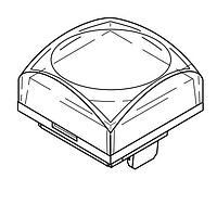 NKK Switches AT3179JB ຝາປຸ່ມກົດ KP04 ILLUM PUSHBUTTON CAP