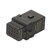 HARTING 09100123105 ອິນເຊີດ HAN 1A 12P FML CRIMP INSRT ສຳລັບລອກ LVR