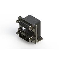 EDAC 664-015-664-059 ຕູ້ສະຫນອງ Dual Port D-Sub ມຸມຂວາ ຕູ້ສະຫນອງ Dual Port D-Sub