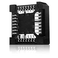 Yamaichi Electronics IC160Z-0324-2401 ເປີດເຟີມ 32P PLCC SMT ປະເພດ 1 ບໍ່ມີຕຳແໜ່ງ PIN