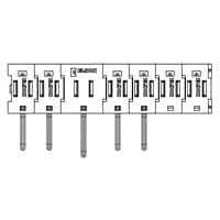 AMP Connectors - TE Connectivity 6646871-1 ຕໍ່ຕໍ່ພະລັງງານຫນັກ CONN, PIN, RT<, SLDR, FLATPAQ