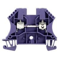Weidmuller 1037820000 ບລັອກຂໍ້ຕໍ່ຜ່ານ WDU 4 PA/VIOLET