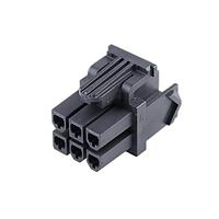 Molex 172708-0006 ຮູງຮັບ Receptacle MINIFIT TPA2 6CKT DR REC HSG 4.2MM 94V-0 LH