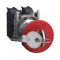 SCHNEIDER XB4BS9445GEX ປຸ່ມກົດປ່ອຍກະບຸກ HAZ LOC PUSHBUTTON SWITCH, 24- 240 Vac/dc, CONTACTS 1 N.O. + 1 N.C., ແດງ, -40 +70 , IP65