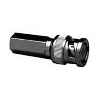 AIM-Cambridge / Cinch Connectivity Solutions 27-9059 ຕົວເຊື່ອມ BNC 50 OHM ຜູ້ຊາຍ ກວດກາ TWIST-ON
