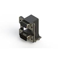 EDAC 664-009-364-048 ຕູ້ສະຫນອງ Dual Port D-Sub ມຸມຂວາ ຕູ້ສະຫນອງ Dual Port D-Sub