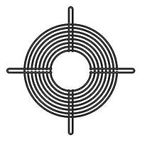 Sanyo Denki 109-1052 ກາດກັນນິ້ວພັງສະແກວ 150mm, ອອກທາງ, ສີເງິນ