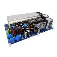 STMicroelectronics STEVAL-IPFC12V1 ການປັບປຸງປັດຈຸບັນພະລັງງານ 2 kW ສອງຊ່ອງ interleaved PFC ອີງຕາມຕົວຄວບຄຸມດິຈິຕອ STNRGPF12 ມີການຄວບຄຸມກະວັນໄຟຟ້າເຂົ້າ STEVAL-IPFC12V1