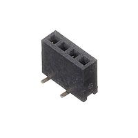 GCT (Global Connector Technology) BD075-04-A-1-L-D ບອດເພື່ອບອດ & ເມຊະນາຍນຄອນເນັກເຕີຣ໌ 4w, 1.27mm Pitch Socket, SIL, SMT, T/Ent, B1, GF, Tube