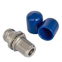 SRI Connector Gage 53-953-3500-00 ຕົວແປ RF - ໃນຊຸດ N JACK ເປັນ N JACK ADAPTER BLKD MOUNT