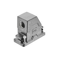 HARTING 19405101511 Hoods 10B HPR ຮູດຄອມແພັກ LC (ແຄງແຄງ), ລອກດ້ວຍກຸ່ມສະໝຸດ, ທາງເຂົ້າດ້ານ, M25