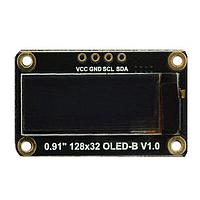 DFRobot DFR0648 ບອດສະແດງບົດຈໍ Fermion: Monochrome 0.91 128x32 I2C OLED Display (Breakout)