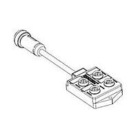 Molex 1300370005 ເສັ້ນສາຍອ່ານສະເຊນ / ເສັ້ນສາຍອ່ານອັກຊວເຕີ TOP MOUNT 4 OUTLET 2M DVC/NET
