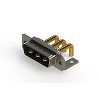 EDAC 629-3W3-250-3TC ຕູ້ຕິດຕໍ່ D-Sub ປະສົມມຸມຂວາ ຕູ້ຕິດຕໍ່ພະລັງງານ Combo D-Sub