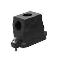 AMP Connectors - TE Connectivity H10BPR-TS/GHC-2M25-EMC-C Hoods Hood Steel Lock Side/Top Entry 2M25