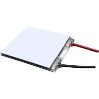 Laird Thermal Systems 387004934 ອຸປະກອນເຢັນເຊື່ອມທີ່ອອກແບບດ້ວຍພະລັງງານຄວາມຮ້ອນ Thermoelectric Cooler, ອາວຸດກັນຄວາມຮ້ອນສູງ, 77.8W, 24.6x26.9x1.96mm