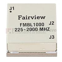 Fairview FMBL1000 225 MHz to 2 GHz Balun at 50 Ohm to 25 Ohm Rated to 100 Watts in a SMT (Surface Mount) Package