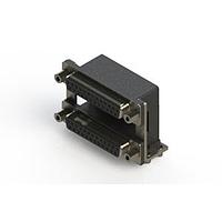 EDAC 662-025-264-049 ຕູ້ສະຫນອງ Dual Port D-Sub ມຸມຂວາ ຕູ້ສະຫນອງ Dual Port D-Sub