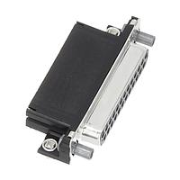 AMP Connectors - TE Connectivity 5747838-6 ຮອບຮອງ RCPT R/A 25P 30 ທາງທອງ